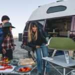 Gozney Roccbox Outdoor Pizza Oven In Use, Camping