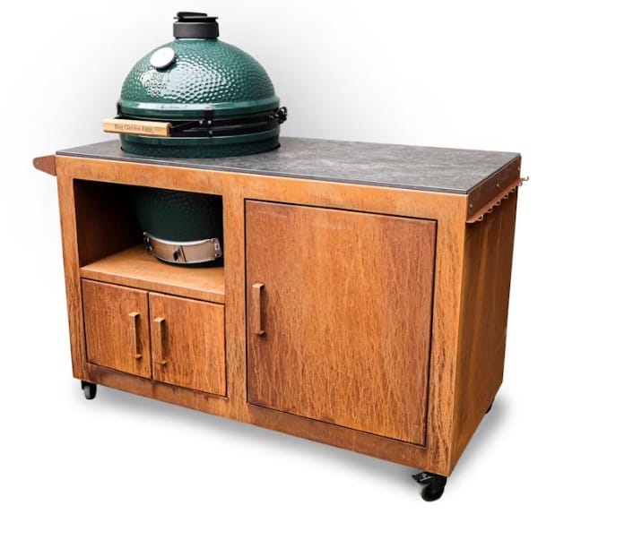 Big Green Egg - Corten Steel Kitchen Table