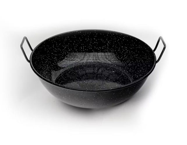 Big Green Egg - Enamelled Pan Deep 2 Handles 32cm