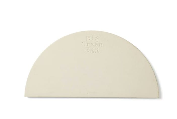Big Green Egg - Half Moon ConvEGGtor/Baking Stone for Large EGGspander System