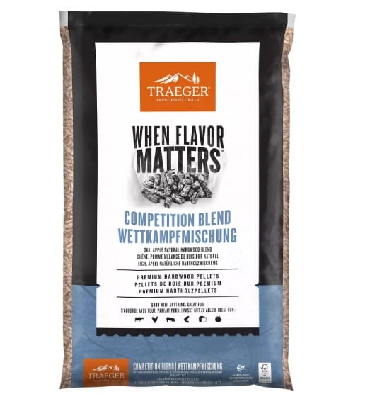 Traeger Competition Blend BBQ Wood Pellets