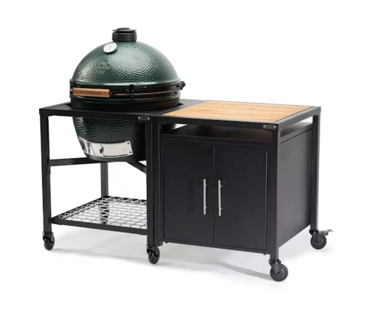 Big Green Egg - Modular Nest & Expansion Cabinet with Acacia Wood Surface