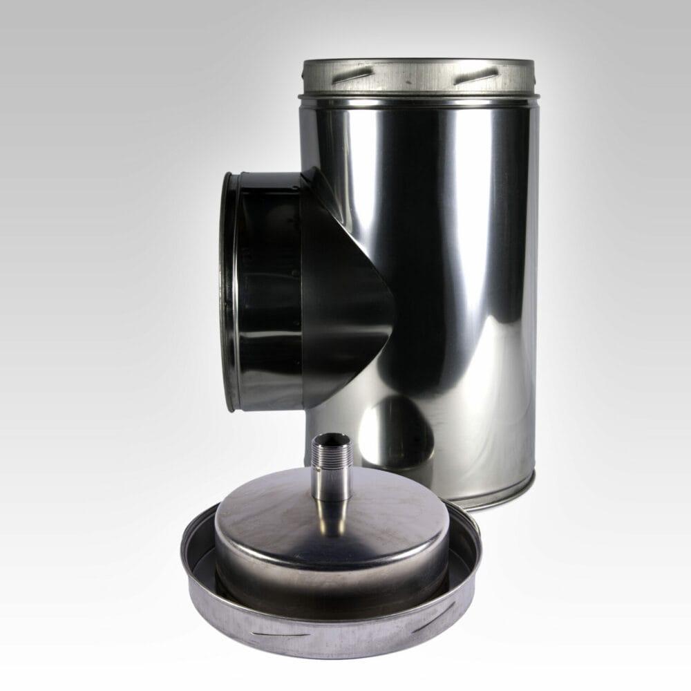 90 Degree Tee- 125mm int.