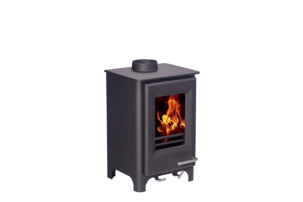 Woodwarm Phoenix Firewren 4kW - Standard/Black