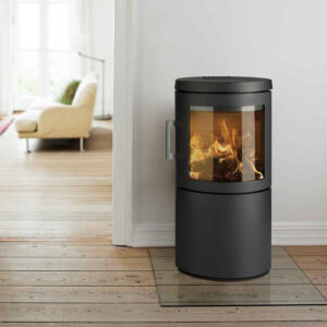 Hwam 3120C - Black/Autopilot/150mm Flue/Traditional Handle