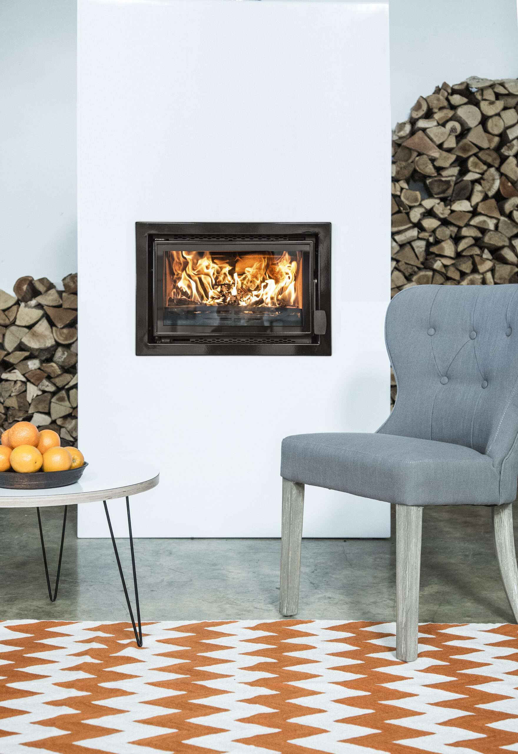 Charnwood Bay 5VL Insert Black - Image 2
