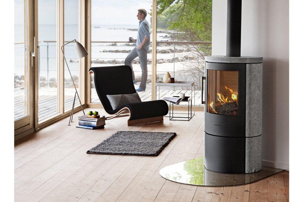 Hwam 3640C - Black/150mm Flue